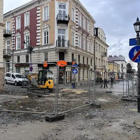Przebudowa ul. Grunwaldzkiej w Rzeszowie [grudzień 2023] - fot 10